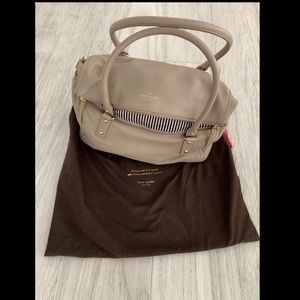 Grey Kate Spade bag
